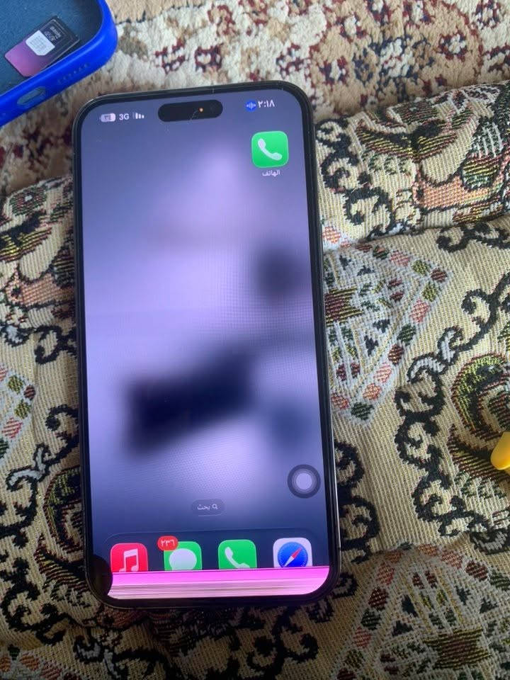 ايفون ١٤برو ماكس
ذاكره ١٢٨
بطاريه ١٠٠٪؜مبدل 
الجهاز بي خط بل شاشه مثل ما موضح بصوره وضهره مكسور الكامره سينمائي اكس ٣مرات تشغتل مرات لا زر البور عاطل التلفون مال جنيه تلفوني الشخصي 
ملاحضه يرهم مراوس ايباد حسب القناعه 
للاستفسار ***********
