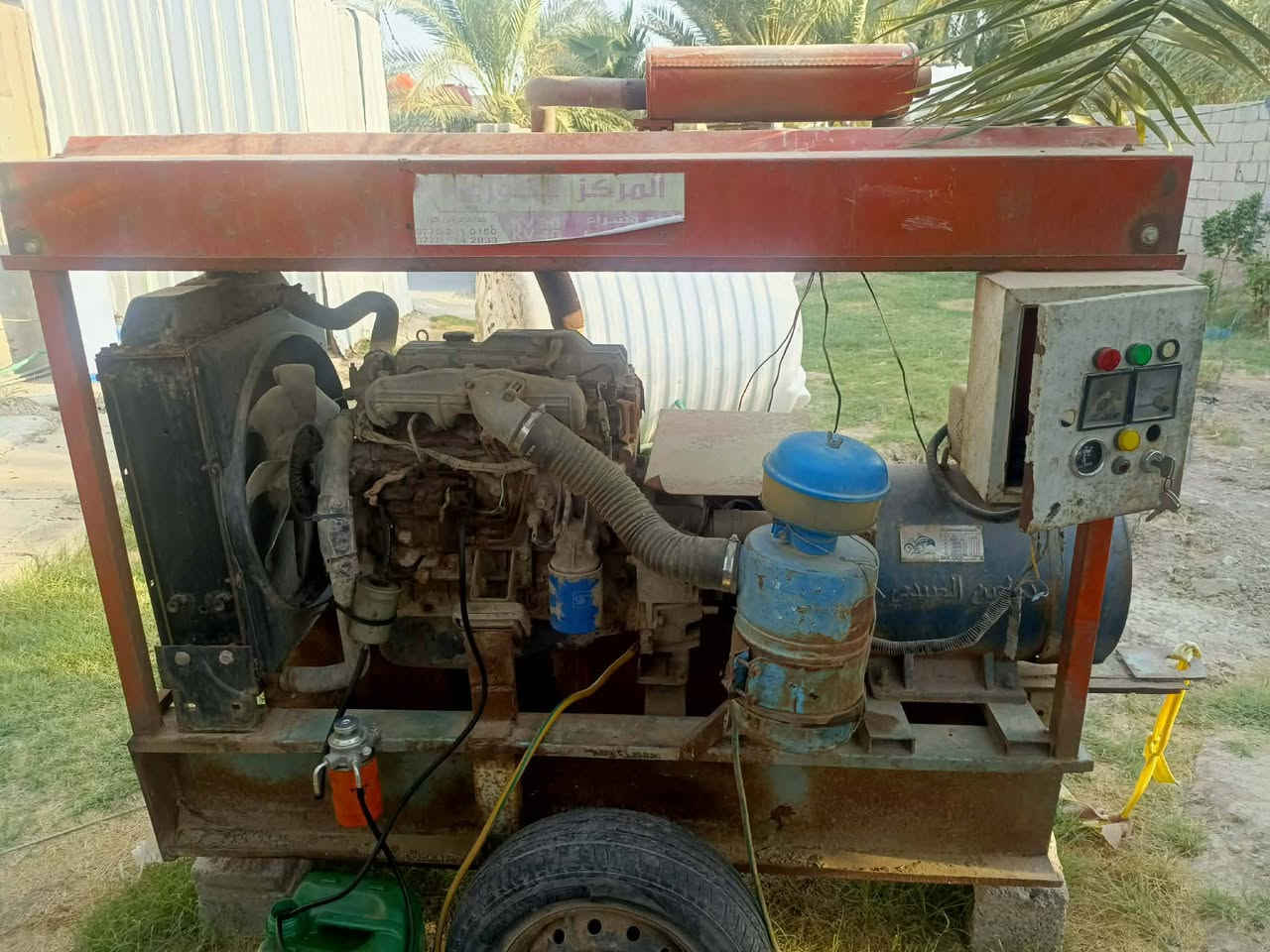 السلام عليكم 
مولده كيا مكينه2700 المرغوب استعمال قليل مكفوله المكينه والبم ورأس التوليد 30 كي ڤي ثري فيز والراديتر يعني كفاله عامه شرط الضمان السعر15 ورقه 
للتواصل ***********العنوان بابل جبله
