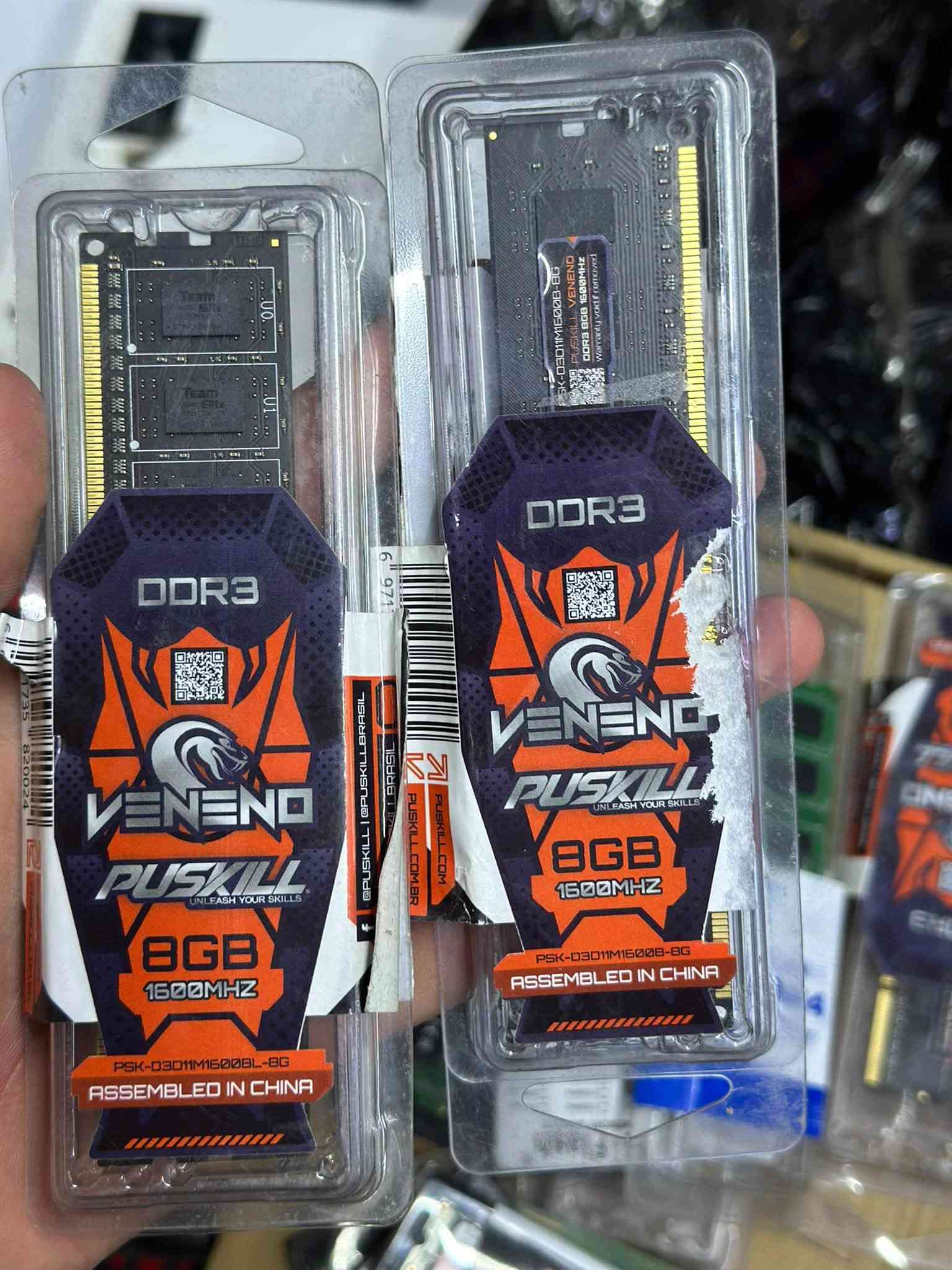 سلام عليكم عرض ع رامات ddr3 بسعر بلاش وكميه خير من الله
رامات 4x4 16G كت بسعر 15الف فقط للتجميعات
ومتوفر رامات 8x2 بسعر 35الف للتجميعات 
ومتوفر رامات لابتوب 4G بسعر 10الف
متوفر رامات لابتوب 8G بسعر 18الف 
للحجز والاستفسار واتساب او ع خاص ***********
عنوان موصل دواسة عماره القدس مكتب البغدادي للحاسبات
