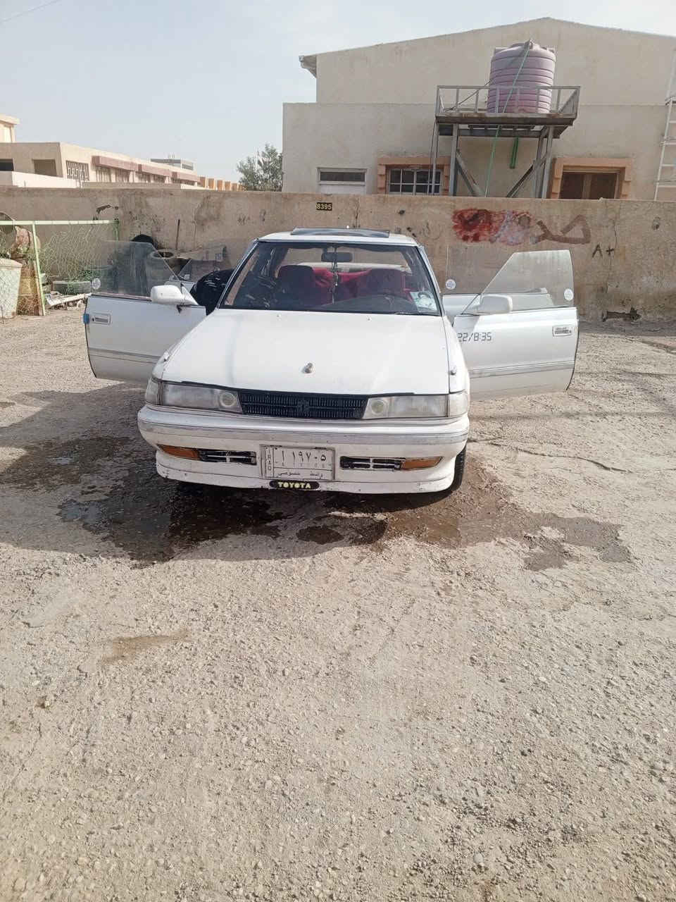 سياره مارك مسطره لون لولوي بيه جراد موديل 1991 محرك تبريد حداديه مكفولات كيره كايم
سنويه ال 29 مداور ثاني يوم بسمي السياره 
سياره ما بيه اي نقص من عده الكير كايم
السعر 35وبيه مجال حك الجيه ترهم مراوس  
رقم صاحب السياره ***********مستعجل ع بيع مكانه قضاء الشطره
