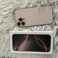 ايفون 16 برو ماكس لون صحراوي🏻   مكفولة مامبدل بي شي✅   بطاريه 90🔋  ذاك...