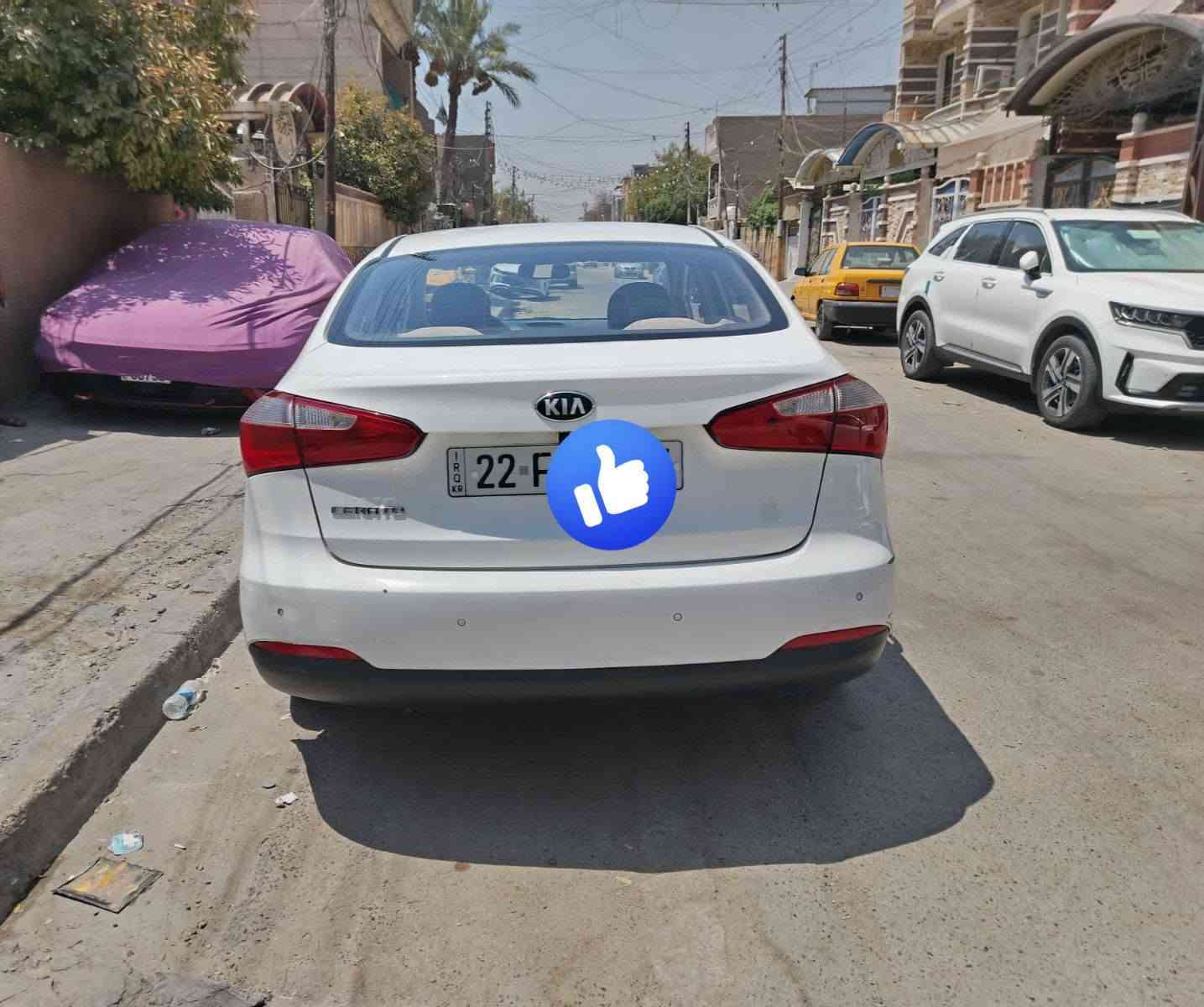 ‏سيراتو 2014 للبيع‼️
‏السياره وارد خليجي و مكفوله بدون قطره صبغ بيهاب بارد بل باب الخلفي قليل 

‏ماشيه 120الف كيلو 

‏كير ومحرك بشرط لا مفتوحات ولا بيهن عيب 

‏محرك 1600 دوش 

‏سنويه وارقام جدد تتحول ثاني يوم 

‏السياره عليها تخم تايرات جدد وادامه كامله 

‏العنوان بغداد الشعب 

‏الرقم ***********

‏السعر 105وبي مجال جداً بسيط
