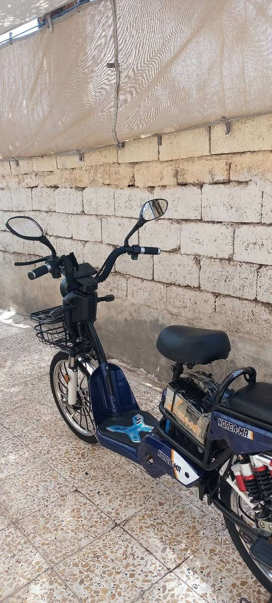 السلام عليكم، للبيع دراجة شحن نضيفة حيل.. بطاريات عدد (4) جدد.. تشغيل بصمة.. اربعة نمرات... السعر 175 وبيها مجال بسيط *********** مكاني ديالى/ بعقوبة وتحياتي
