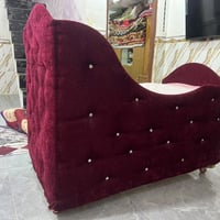 جربايه أطفال • ١٢٠×٧٥سم • نجارة عراقية