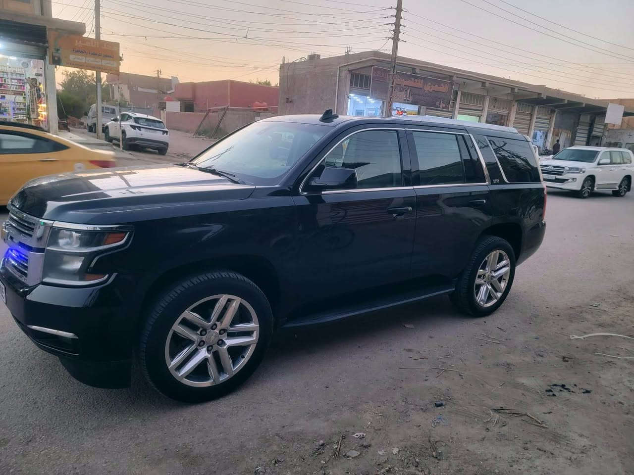 السلام عليكم تاهو موديل 2019 بوليسي نص مواصفات وارد امريكي بيها 3 قطع صبغ جاملغات وبنيد وبيها جاملغ خلفي كلير فقط والباقي كله كفاله شاصي لغد دواخل كفاله معروفه مواصفاتها التاهو بيها ويل 22 السعر 275 وبيه مجال بسيط للاستفسار  *********** البصرة, العراق
