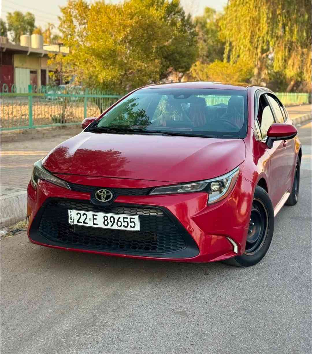 للبيع كورلا موديل 2021 رقم أربيل بسمي سنويه جديد رقم جديد شرط التحويل سياره مواصفات Le ضرر قطعتين بدون دواخل شرط وسونار موجود سياره محرك كير بشرط ماشيه 130 الف محرك 1800 المرغوب لون ماروني مواصفات معروفه سياره تخم تاير جديد صدر جديد تبريد تدفئه بشرط السعر 122 مكان سياره بدوز رقم شاصي 5YFEPMAE6MP218989 
للاستفسار والطلب يرجى التواصل على الرقم 
***********
