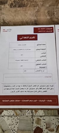 لاندكروز موديل 2012فطيم  بيه جرة كارت بارد بالتكمة الخلفية  السيارة رق...