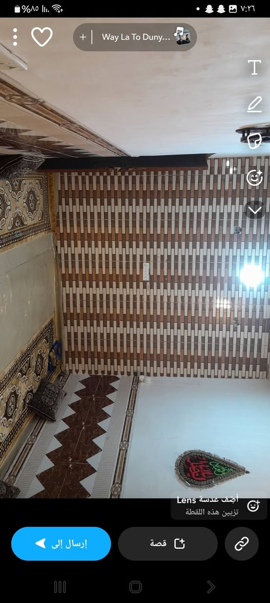 بيت بمنطقه المعامل بستان سامي مساحه 100
يحتوي على غرفه 5×4  وصاله 5×4 استقبال 6×3وربع كراج صحيات  السعر $22 

رقم الهاتف :*********** 
غير متواجد على الفيس

نص مكتوب في الصور:
- Innit - BunnaB & ... أضف عدسة Lens تزيين هذه اللقطة قصة إرسال إلى
- Way La To Duny... أضف عدسة Lens تزيين هذه اللقطة إرسال إلى قصة
