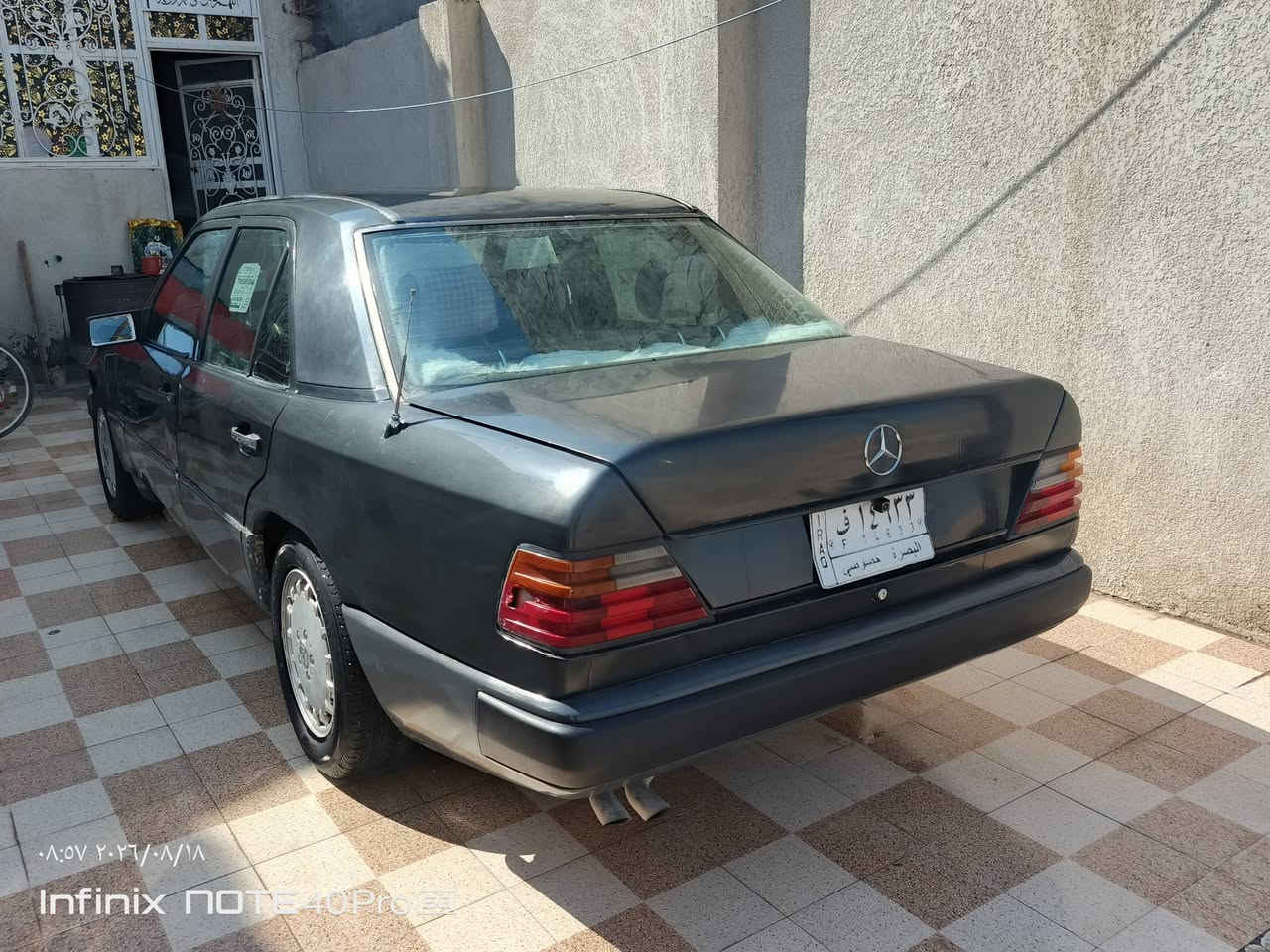 يالله السلام عليكم مرسيدس مديل 1991 سيارة كفاله عامه من ضربة وكصة ونقل قواعد بلاد مكينة وكير 3000 ديلكور رقم بصرة سنوية 2029 بسمي تخم تاير ويل كب لايت زنون مسجل شاشة كامرة خلفية بلوتوث 4 سماعات  خلفي تبريد على السويج سيارة فقط صبغ جمالية سعر 55 وبيها مجال قليل مكاني البصرة الهارثه ***********
