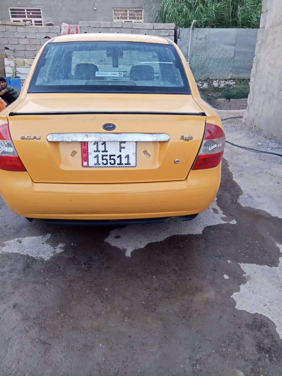 السلام عليكم 
طيبه 2015
رقم نكليزي بغداد 
السياره جاهزه من كلشي 
مكفوله طخه ما بيها 
مكان السياره بغداد قرب بسمايه
السعر المطلوب 42 او بيها مجال حك الجيه
‏‪***********‬‏
