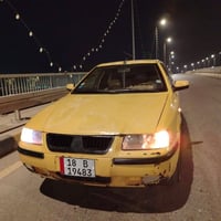 سياره سمند11 كفاله بدون ضره بس مجرد طخات تبريد ثلج مكينه كير كفاله حدا...