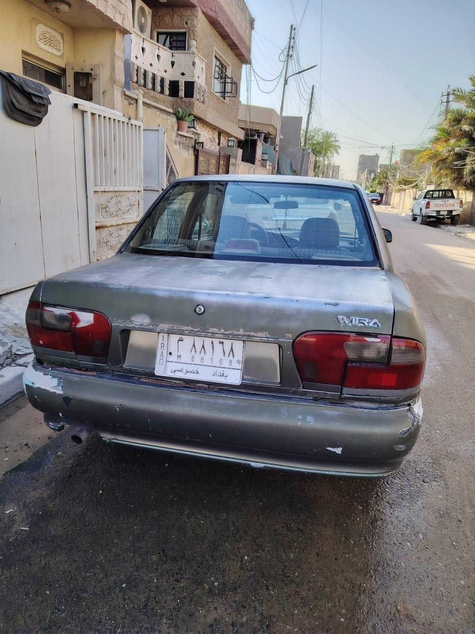 السلام عليكم بروتون 2005 مكينه جديد شاده مكفوله من تبخير وتنقيص كير اوتو مكفول تخم تاير جديد درايم شفت حداديه زينه جديد باتري جديد كشنات جلد كاعيه جلد صندوك جلد سياره عوزها فرن رايدها 35 وبيها مجال حك الجيه مكاني بغداد *********** غير متواجد عل نت
