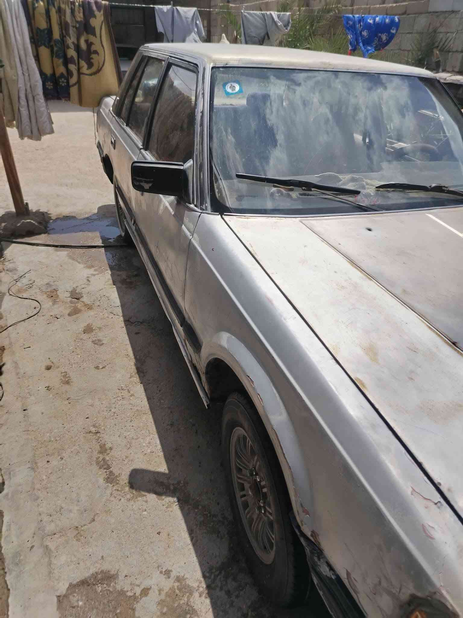 سلام عليكم للبيع سوبر مديل 85 رقم بغداد ألماني داخله هزه مكينه وكير ثنين ونص تخم تاير حداديه كهربايات شغاله عنوان ناصريه رقم الهاتف *********** سعر 20
