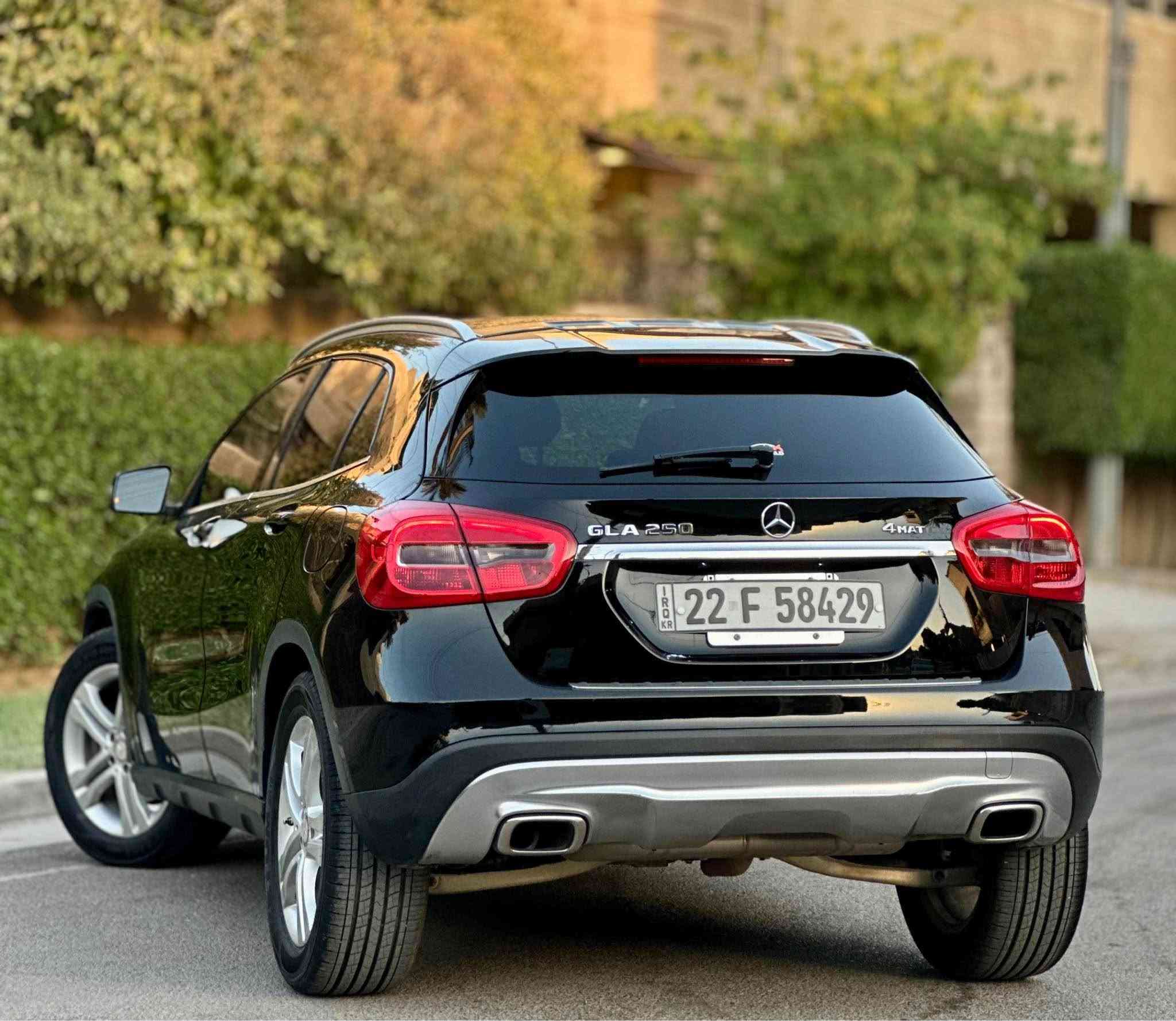 للبيع مارسدس GLA 250 2017

1. محرك 4 سلندر اقتصادي 
2. بانوراما
3. اوتو ستوب 
4. هند بريك بصمه 
5. ماشيه 72 الف 
6. صندوق كهرباء
7. كامره خلفيه 
8. تحكم كشن كهرباء
9. هيتر كشنات
10. درايف مود 
11. شاشه كار بلي 
12. بلوتوث تحكمات ستيرن
13. اشاير بالمري 
14. ضرر 1 قطعه  بدون وايرباك 
15. العنوان بغداد السيديه ***********

16. السعر 148 ورقه بغداد, العراق

