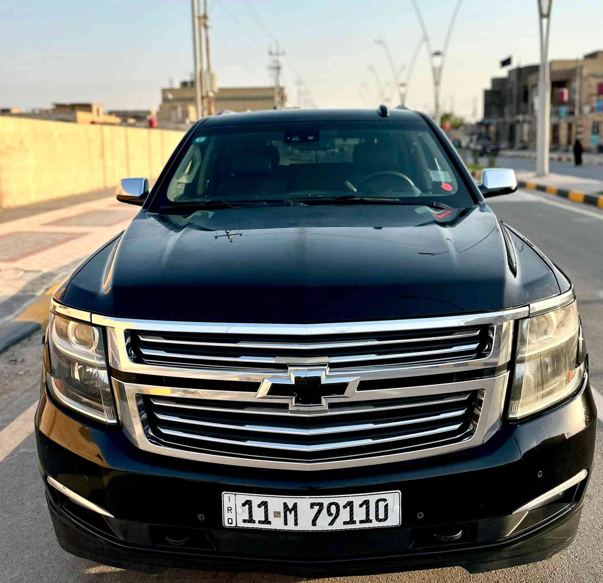 السلام عليكم
تاهو 2016 LTZ وكالة خليجي 
فول موصفات السيارة 
رقم بغداد 

موصفات 
قاصة
تبريد وتسخين كشنات
كشنات كهربائي 
ثلاجة 
فتحة 
حساسات خلفية امامية 
ستيرن تدفئة 
بصمة تشغيل عن بعد 
صندوق كهربائي 
نقط عمياء تنبية الخروج عن مسار 
رادار امامي وجانبي 
مثبت سرعة
ويل 22 
مقاعد صف ثاني وثالث كهربائية الطي 
شاشة وسطية مقعد الثاني
 
 ***********   مكان سيارة ناصرية
