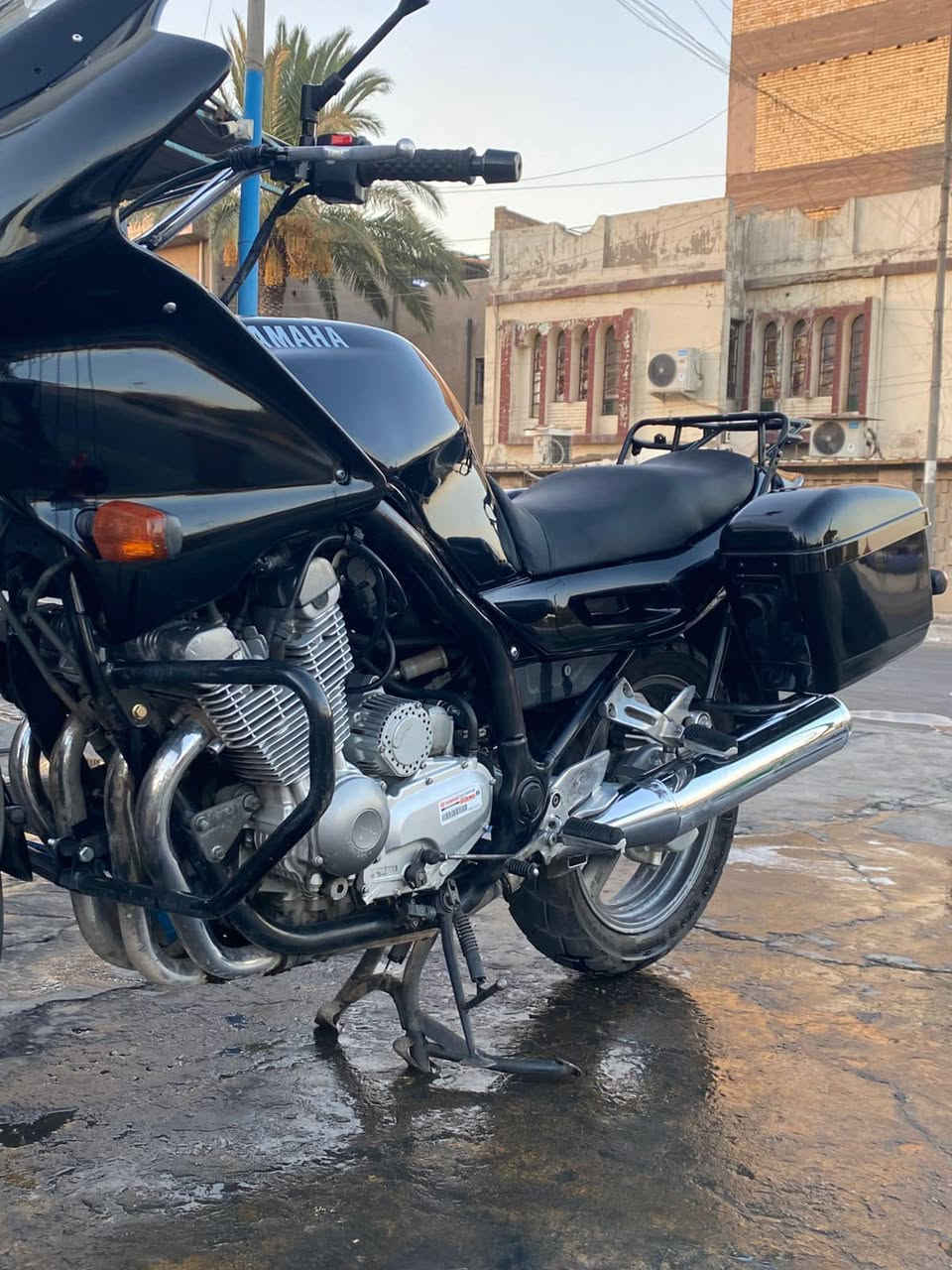 السلام عليكم دراجه ياماها 900 مكفوله من كلشي رقم بغداد تحويل ثاني يوم المكان شارع فلسطين قرب مستشفى الكندي *********** السعر 36 وبيها مجال
