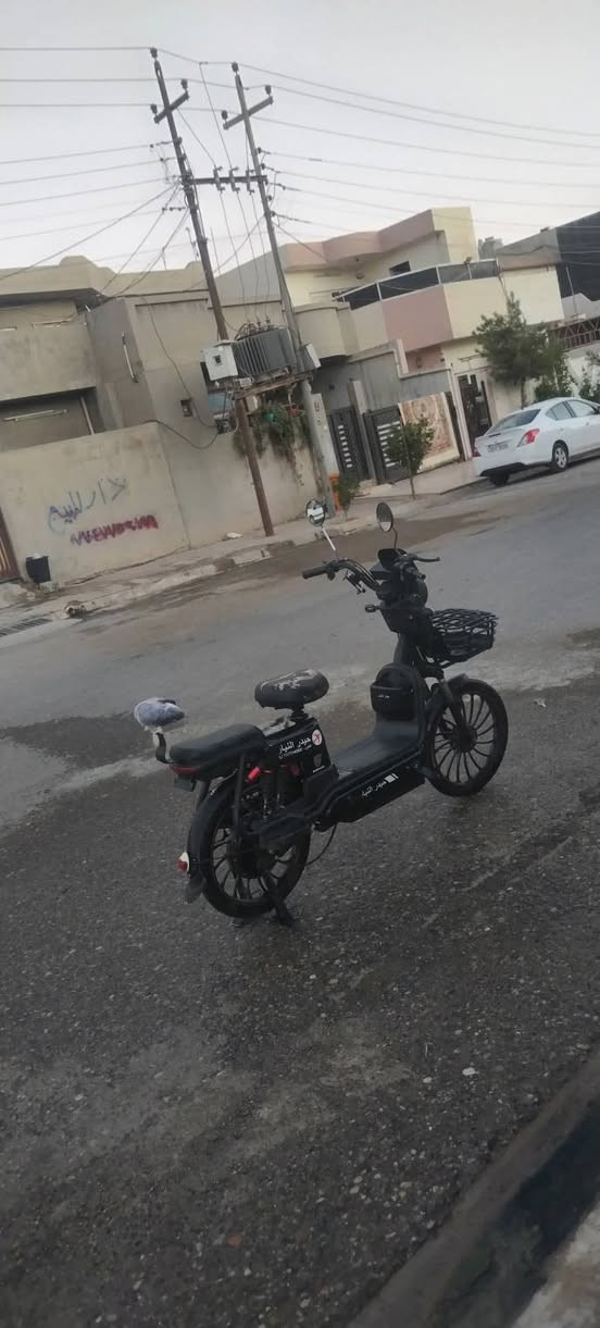 بيسكل شحن كل عيب ما بي بس العقل اابطاريات جديد كهربائيه مكفوله و مابيه اي عبي  التواصل ***********
