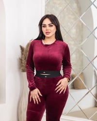 تراك نسائي • مخمل • اقل طلب درزن
