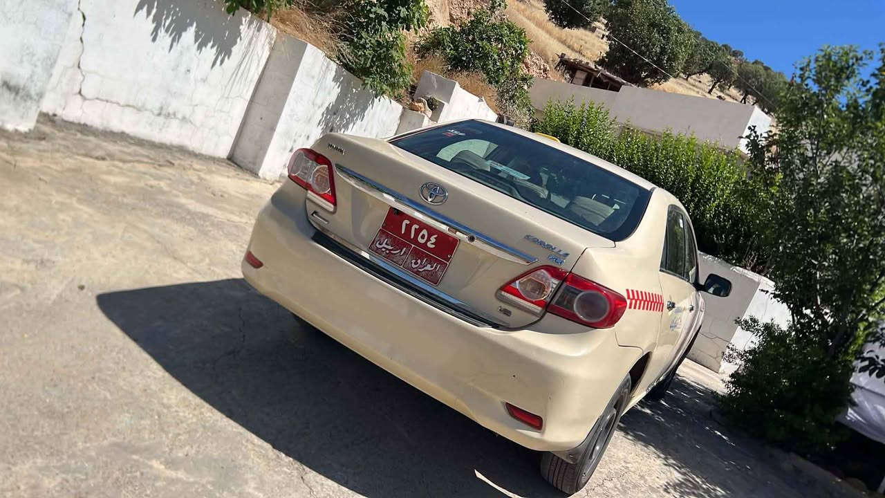 2012
بیلاد تکسی
پارجە رەش 
جمپکی پئشی هەیە 
چوار ڕەقەمی
سەنەوی ماوە بەسەر نەچوە 
***********wats ap
*********** wats ap
115$ شقلاوة, أربيل
