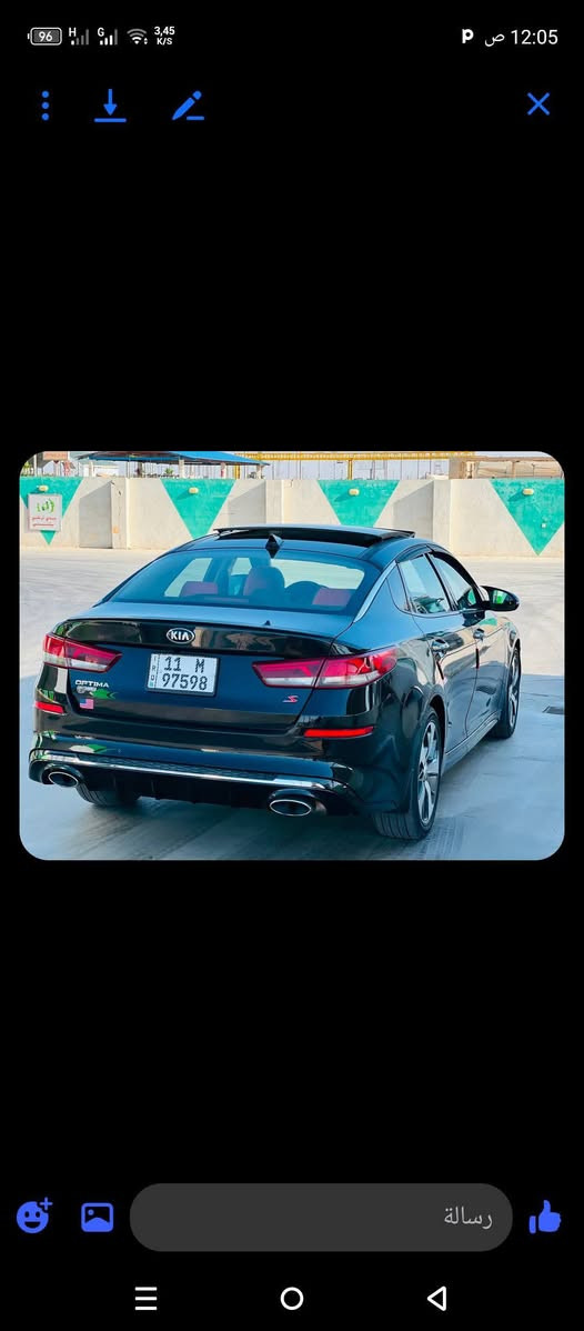 السلام عليكم عندي سيارة للبيع ابتيما 2019
محرك2400gti
فول مواصفات 
السعر127وبيها مجال بسيط
ولشراي يتصل على رقم
واتساب ***********
***********
