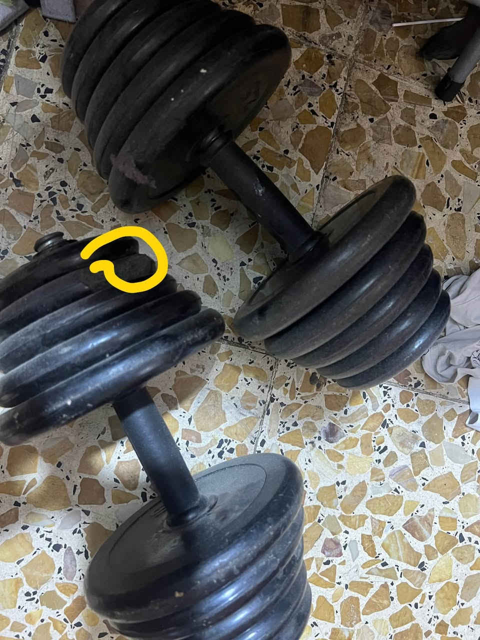 دمبل • ٢٨كغ • ضربة