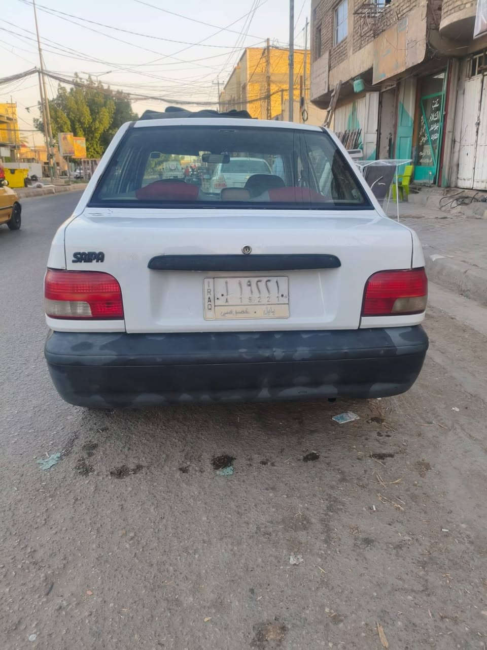 سلام عليكم سايبه موديل ٢٠١١ مكينه وكير مكفولات حداديه جيده تخم تاير رقم بابل مشروع وطني سنويه ال ٢٩ هزه جديده شاصي مكفول مكان كربلاء ااتصل *********** السعر ٢٤
