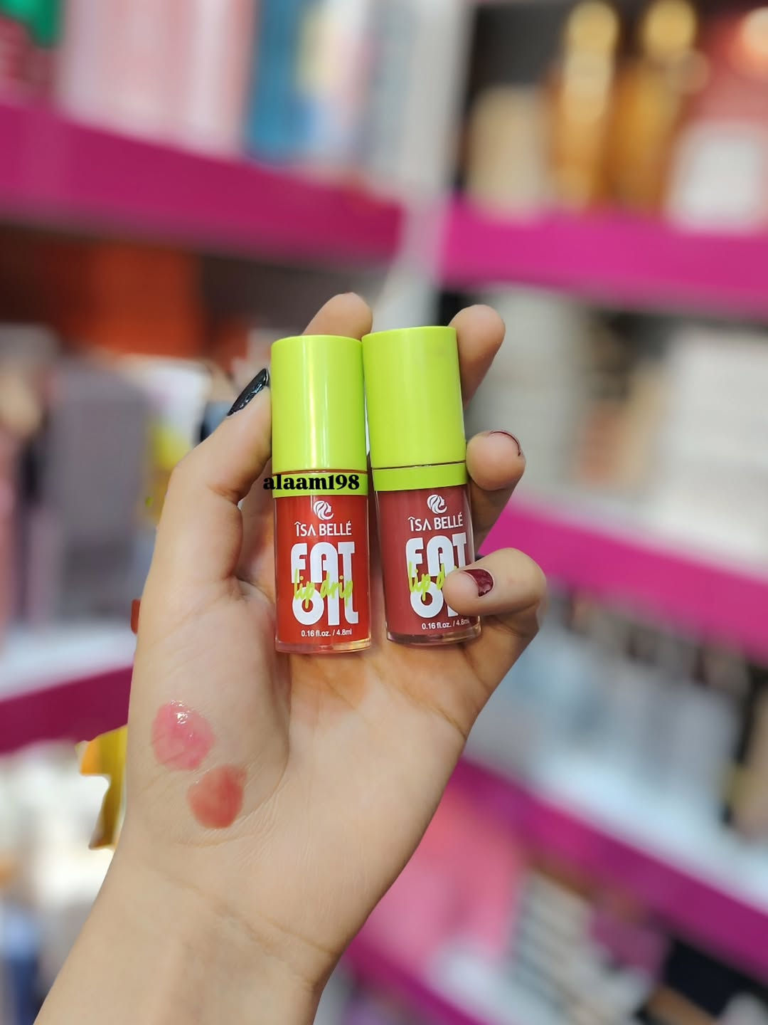 البديل الارخص لNYX من ISA BELLE

#كربلاء #ترند #مشاهدات #اكسبلور

نص مكتوب في الصور:
- البديل الارخص ل NYX من ISA BELLE
- غلوس من ISA BELLE بدرجات مختلفة
- alaam198
- 03
- 06
- 05
- 04