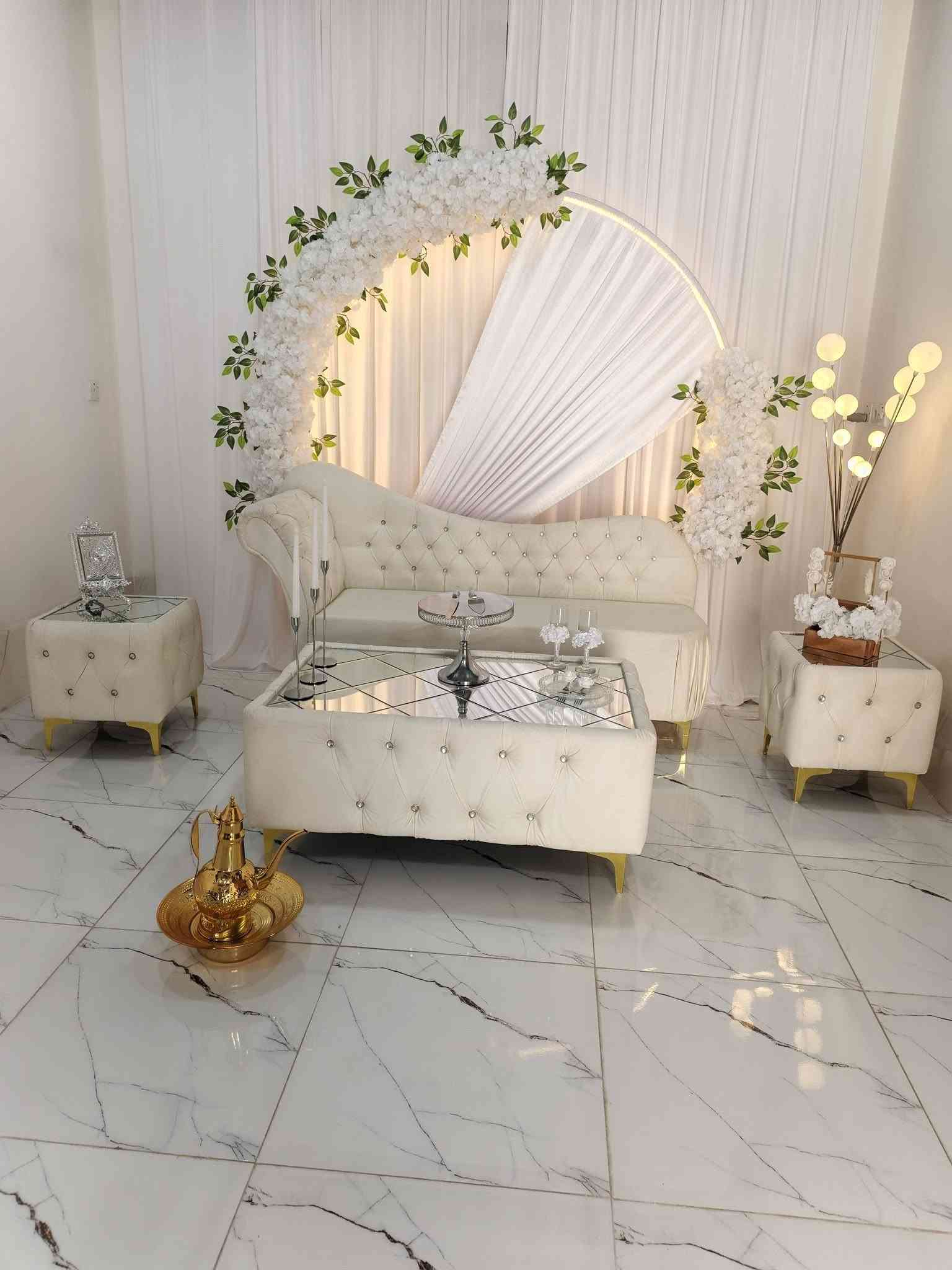 🔥 عــروض تــجــهــيــزات حــمــودي 🔥
💍 عرض نهاية شهر الـ9 💍

🎉 خـصـم 20% عـلـى كـوشـات الأعـراس 🎉

🚚 التوصيل + التركيب + الترجيع مجاناً
📍 داخل سهل نينوى فقط

احجزوا مبكراً وثبّتوا موعدكم
حتى تضمنون توفر الكوشة بموعدكم ❤️

⏳ العرض لغاية نهاية شهر الـ9 فقط

📍 عنواننا:
الموصل – برطلة – باشبيته
طريق المشاية – عامود 26

📱 واتساب واتصال: ***********
📞 للاتصال: ***********

❤️ تجهيزات حمودي ❤️
نجهز فرحتكم بأحلى كوشة وأحلى تفاصيل 💍✨
