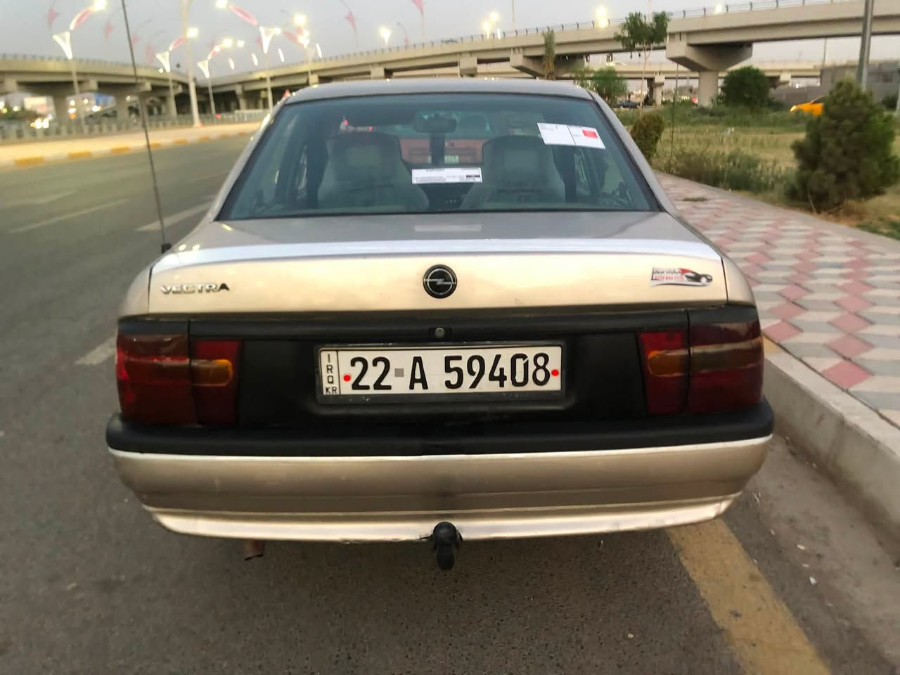 اوبل فكترا موديل 1990 كير محرك بل شرط محرك حجم 20 كهربائيات كلها شغال صدر امامي خلفي جديد رقم الماني جديد رقم اربيل صبغ عام جماليه فقط بدون معجون بدون ضربه  دواخل سياره نظيف سياره بدون نواقص ٤ تايرات دسك Abs بطاريه جديده شرط وكاله وتحويل عنوان كركوك اسرى والمفقودين سعر 35وبي مجال بسيط 
***********
