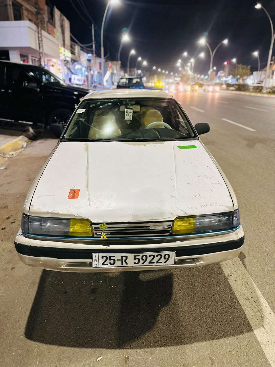 مازدا ٦٢٦رقم كركوك مشروع وطني جديد الي ٢٠٣١كوبون بانزين بيهاشرط تحويل وكاله محرك ٨بخ كيرومحرك بل شرط موديل ١٩٩١جام كهرباي باور ABSتايرات جديد صدر جديد بدون ضرر بدون خياس صبخ جماليه  سعر ٢٧مكان كركوك ***********
***********
