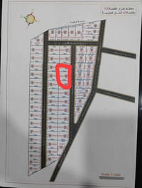 العبور بدريه • ١٠٠م • كرت بلدية