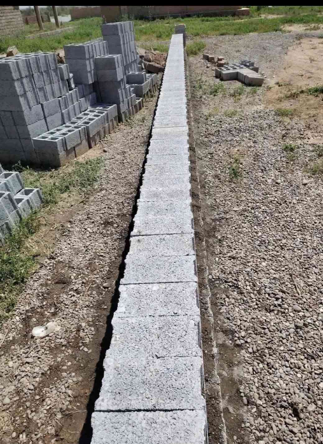 خلفة بناء • بلوك • حجر