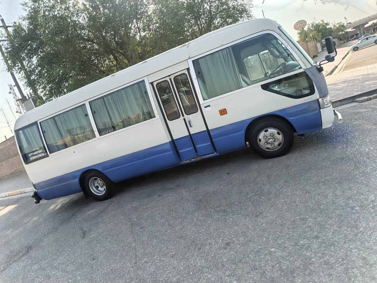 سلام عليكم كوستر البيع مديل ٢٠٠٢مكينه كير اكسل جدد تخم تاير رقم دوالي تحويل مصفره سنوية ال ٣٠ابسمي جاهزه تبريد محور منضومت غاز ٨٠التر سياره ماناقصها برغي سعر ١٦٨مكان كربلاء ***********
