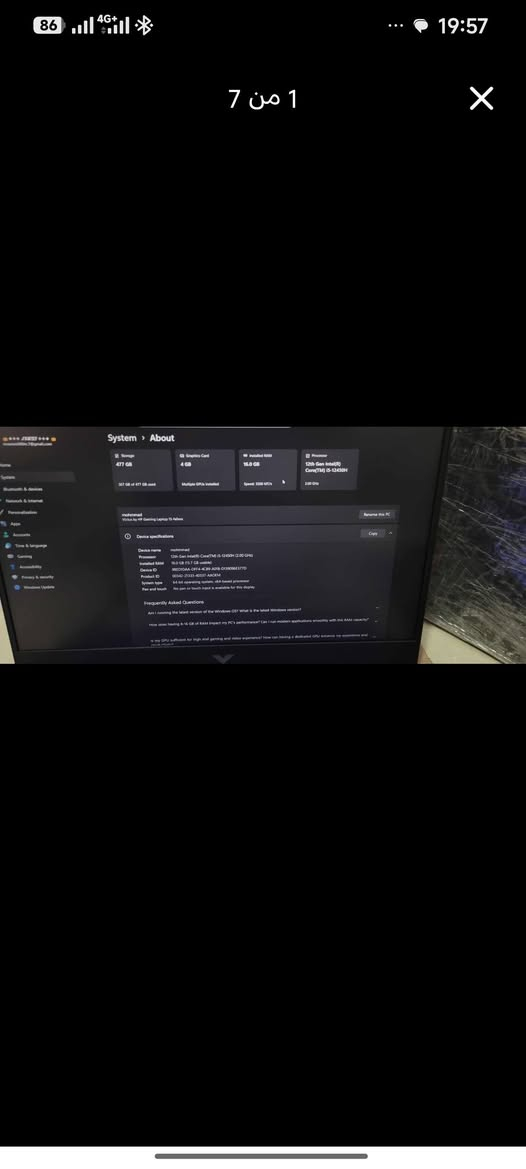 Victus HP • RTX 3050 • ١٦جيجا رام