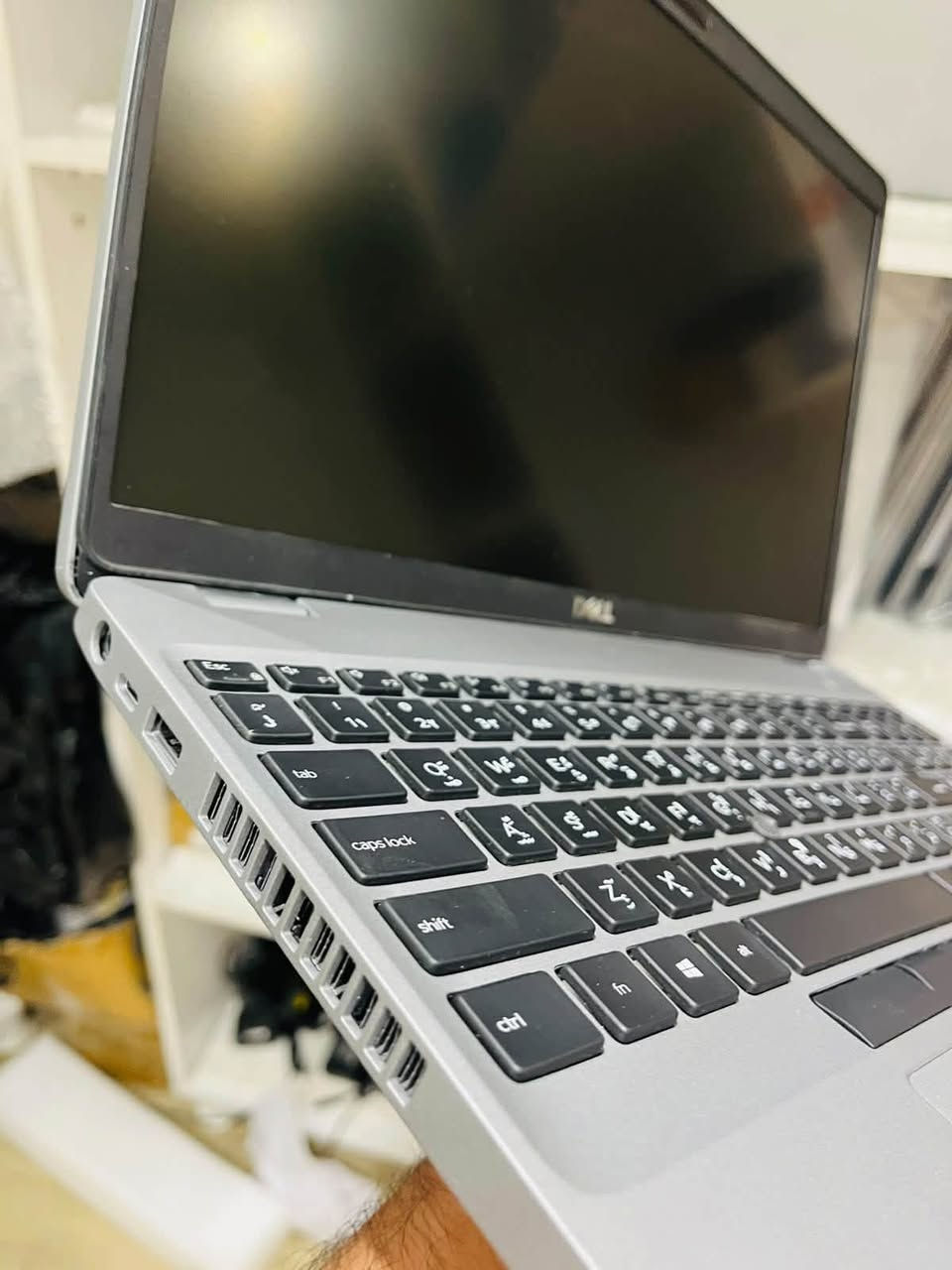 جيل عاشر 
DEEL
5510
Ci3/10th
RAM 8 GB
 Hard 256ssd 
15.6.  ضوئي
كيبورد عربي إنكليزي 
السعر 285 الف 
مكتب البرشا للحاسبات ***********
