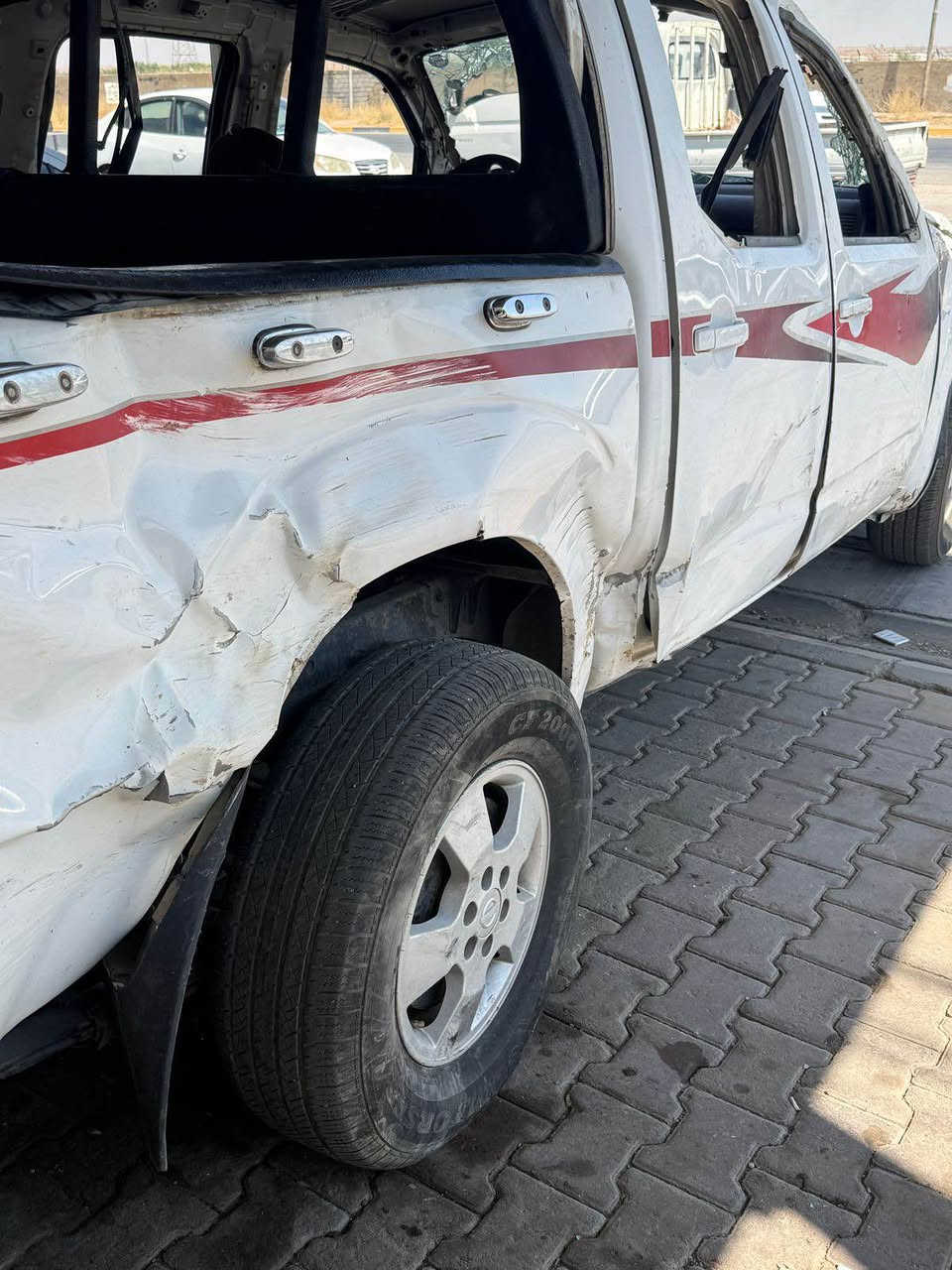 سلام عليكم 
نيسان نفارة •موديل 2008•رقم سليمانية•رقم و سنوية جديد  •سيارة بسمي تحويل و كالة بشرط• بطاقة بنزين موجود • سيارة بنزين و غاز • كير و محرك بطة • كير و محرك بشرط• سنوية جديد لحد 2029 
سيارة هيجي ابيعة هاي صور حادث . 
سعر /55$ و بي مجال قليل 
عنوان/ كركوك 
رقم موبايل/*********** كركوك, العراق
