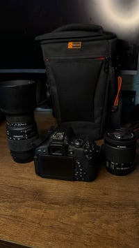 كانون 750D • حالة ممتازة • عدسة 70-400