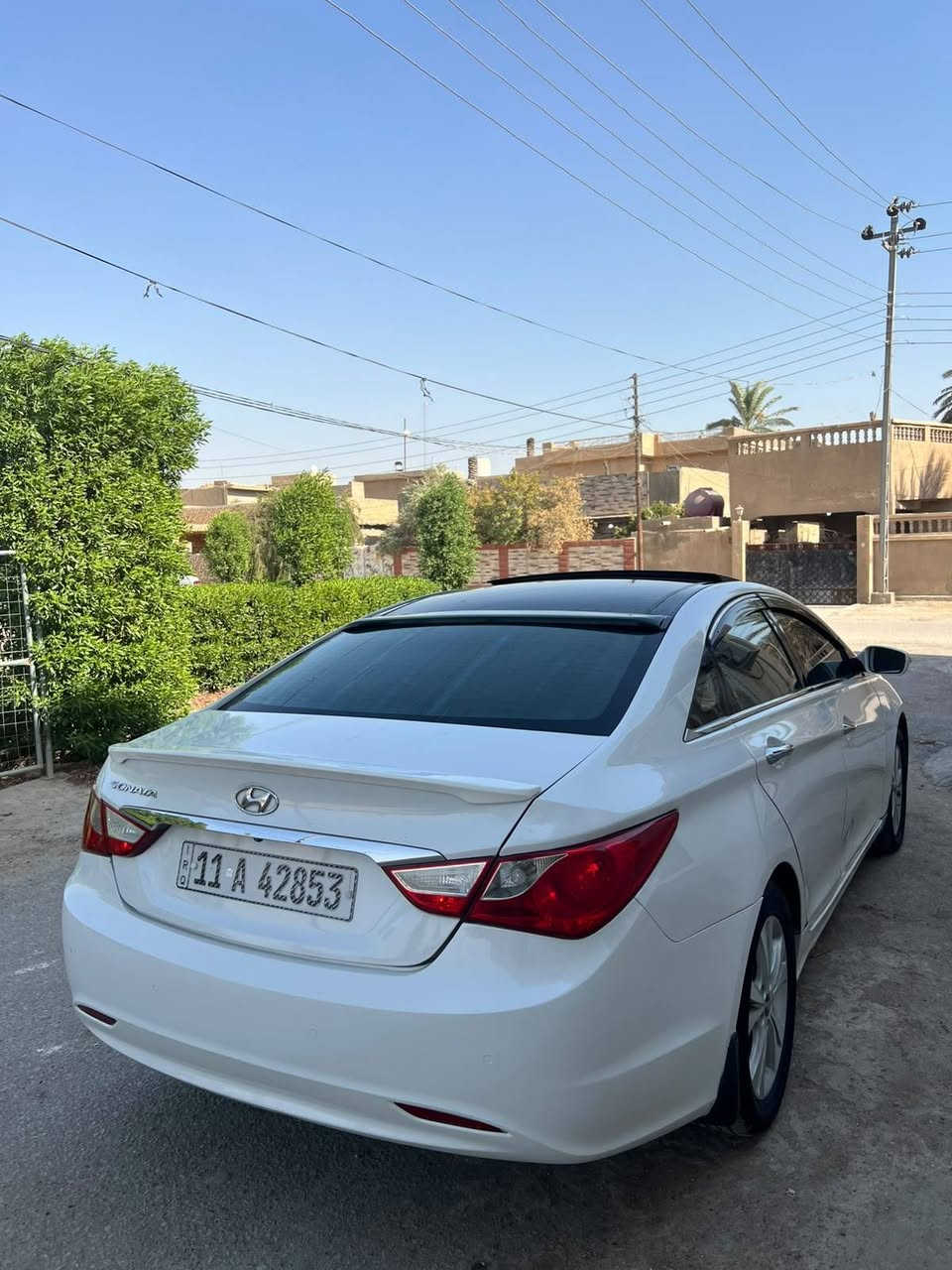 سوناتا موديل 11خليجي مكينه 2400كير مكينه مكفول ماشيه 135سياره جاهزه من كل نواحي بيه مكانات صبغ اني ابيع حزام ساره فول مواصفات عده البصمه *********** سعر 105وبيه مجال
