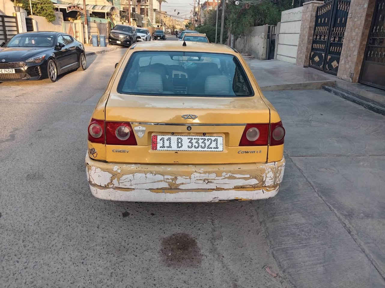 سلام عليكم السعر ٢٧وبيه مجال 
شيري كوين ٢٠١١محور كير ومكينه كورله 
هيئة وغرامات صفر سيارة كهربائيات كله شغاله 
تبريد شغال تايرات نضاف صدر امامي +دسكات امامي جديد خلفي تعبان والسيارة شوفت عينك مدوشمة ارضيه وكشنات بسمي تحويل ثاني يوم رقم انكليزي مكاني بغداد حي العامل 
للاستفسار ***********

