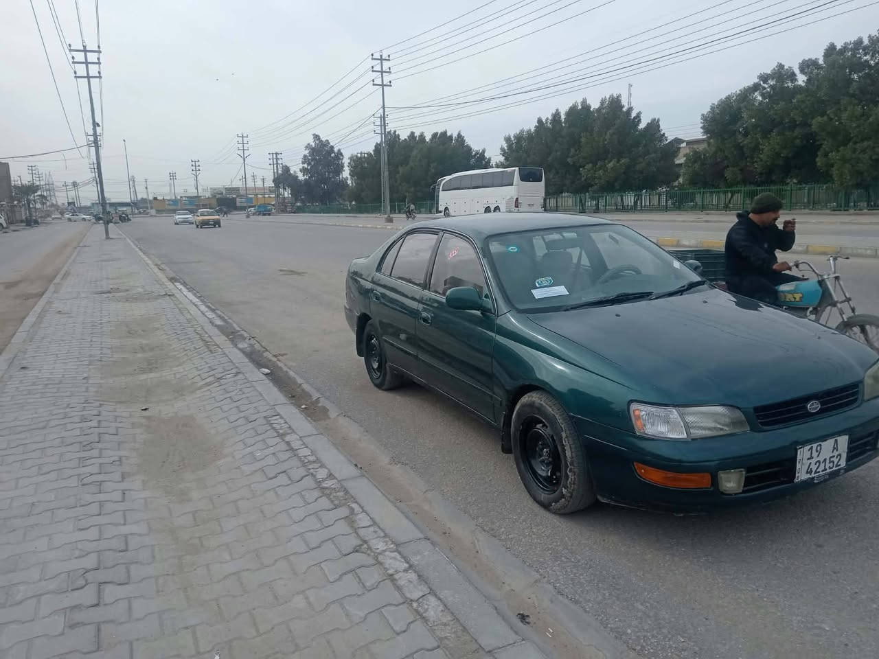 السلام عليكم كرونا مديل 92 رقم كربلاء دولي سياره جاهزه مكينه كير حداديه مكفوله من الضربه والكصه السعر 45 وبيها مجال الاستفسار على هذا الرقم ***********
