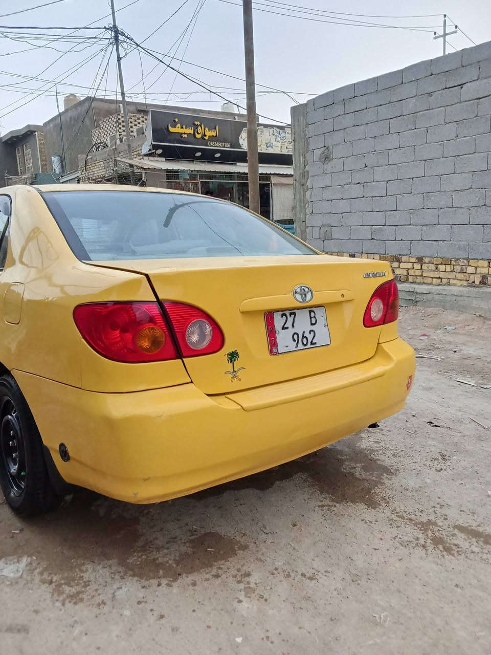 كورلا ٢٠٠٧ • محرك ١٦٠٠ • غاز بنزين