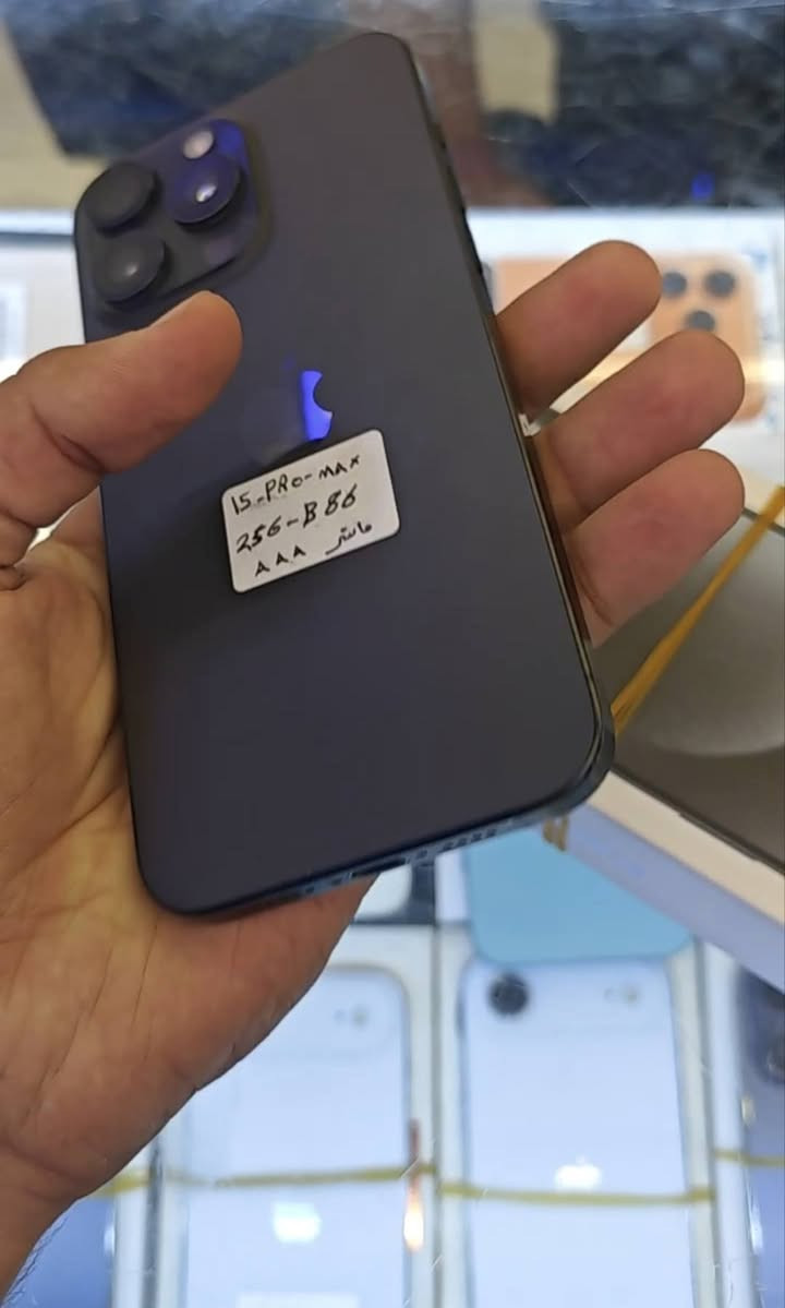 📱 iPhone 15 Pro Max
💾 الذاكرة: 256GB
🔋 البطارية: 86%
🔒 الجهاز وتر مكفول من الفتح
✨ الحالة: جهاز نظيف وجاهز للاستخدام
🎁 هدية ويه الجهاز:
🛡️ لزكة شاشة
📷 لزكة كاميرات
📱 كفر للجهاز
💰 سعر البيع: 1,000,000 قفل فقط
📲 للحجز أو الطلب والتواصل واتساب:
***********
