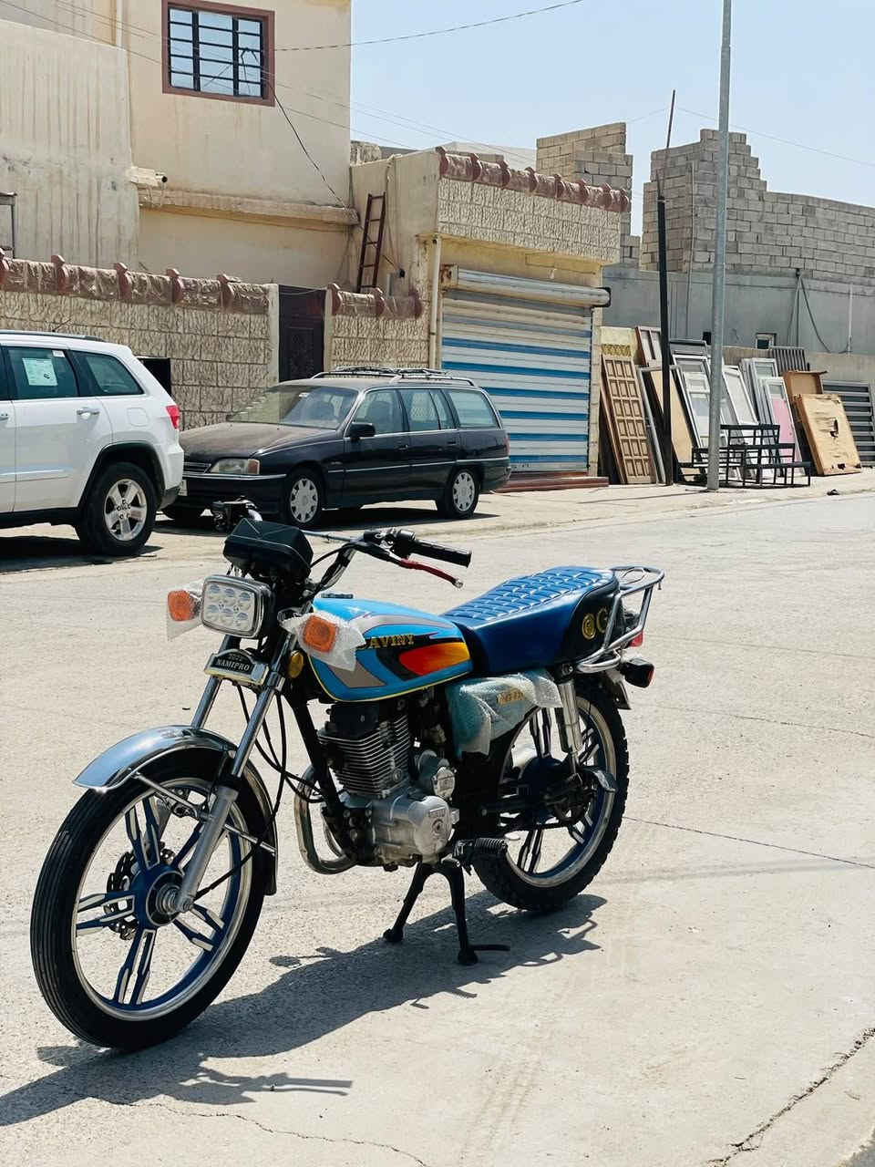 سلام عليكم شباب دراجه للبيع 5 كير 2020 محرك ما مفتوح دراجه نضيفه دراجه كلش نشطه السعر 525 بي مجال العنوان كركوك حي واسطى اي ستفسار عل رقم ***********
