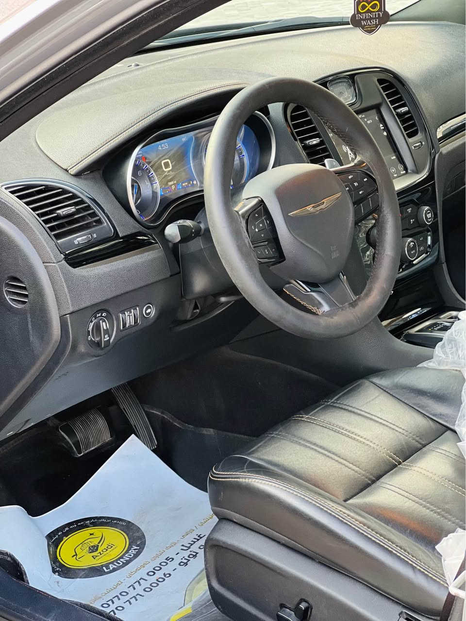 Chrysler 300S 2019 Gold Edition 
70.000 Mile✅
*********** 📞
کلایسلەر 2019. 300S   
فول فول مواصفات گۆڵد ئیدیشن
تەنها ٧٠ هەزار مایل ڕۆشتووە کلین تایتڵ
هەردوو بەصمەی شەریکەی ماوە مواصفات S
دەعامی بۆ دەعامی بێ بۆیاخ بێ سارد و شوخت
بەصمە شەغال پانۆراما کوشن هیتەر
کوشن جلد لایت زینۆن و لید
گێڕی سوکان دوگمەی سپۆرت شاشە گەورە
کامێرای دواوە تایە و ویل ٢٠ تەبرید مەرکەزی
سەماعە Alpine سوکان هیتەر
گێڕ و مەکینە بەشەرت  نەکراوەتەوە
سەنەوی و ژینگە  تا ٢٠٣١ تازەیە هەزە و بەرادی تازەیە
٤ تایە و ویلی بیلادی لۆک 
تەحویل و غرامە بەشەرتە بەناوی خۆمانەوەیە
ناونیشان سلێمانی *********** السليمانية, العراق
