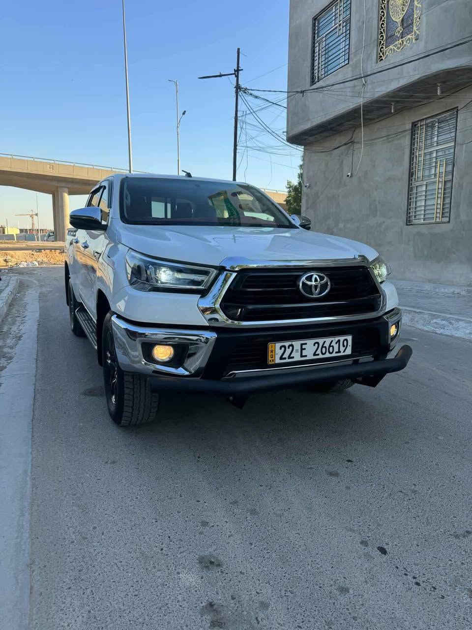 السلام عليكم هايلكوس للبيع موديل 22021 سيارة ماشية 95 كير اوتو سيارة كفالة عامة 
مكان البصرة أبو الخصيب 
***********
