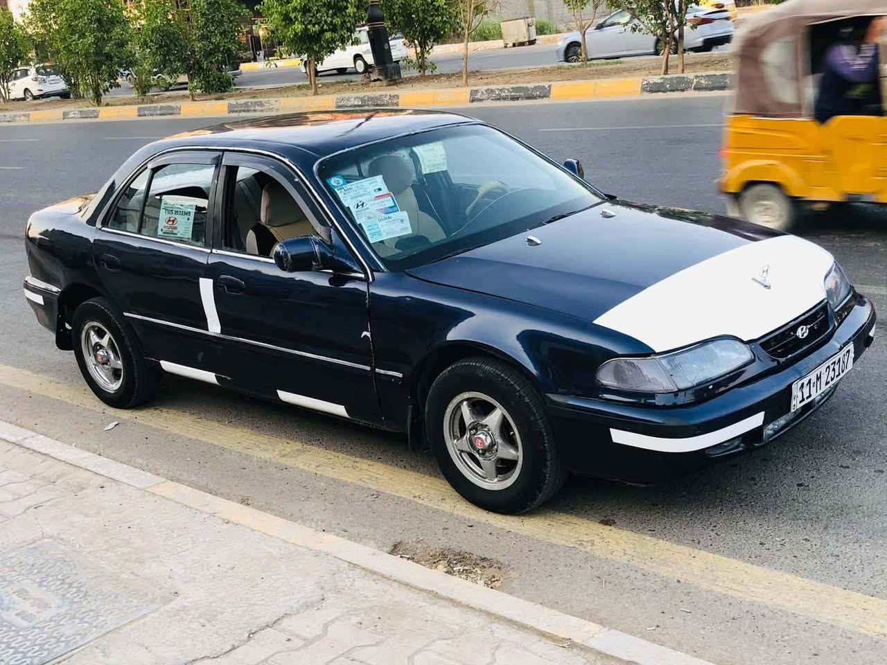 اخوان سوناتا 2 موديل 1995 ارقام وسنوية وهزة جديد
كير ومكينة كفالة 
تبريد تدفئة شغالات
تخم تاير جديد
دوشمة جديدة
صبغ عام جديد
كهربائيات كلها شغاله السعر 35مكاني  ديالى الغالبية ***********
