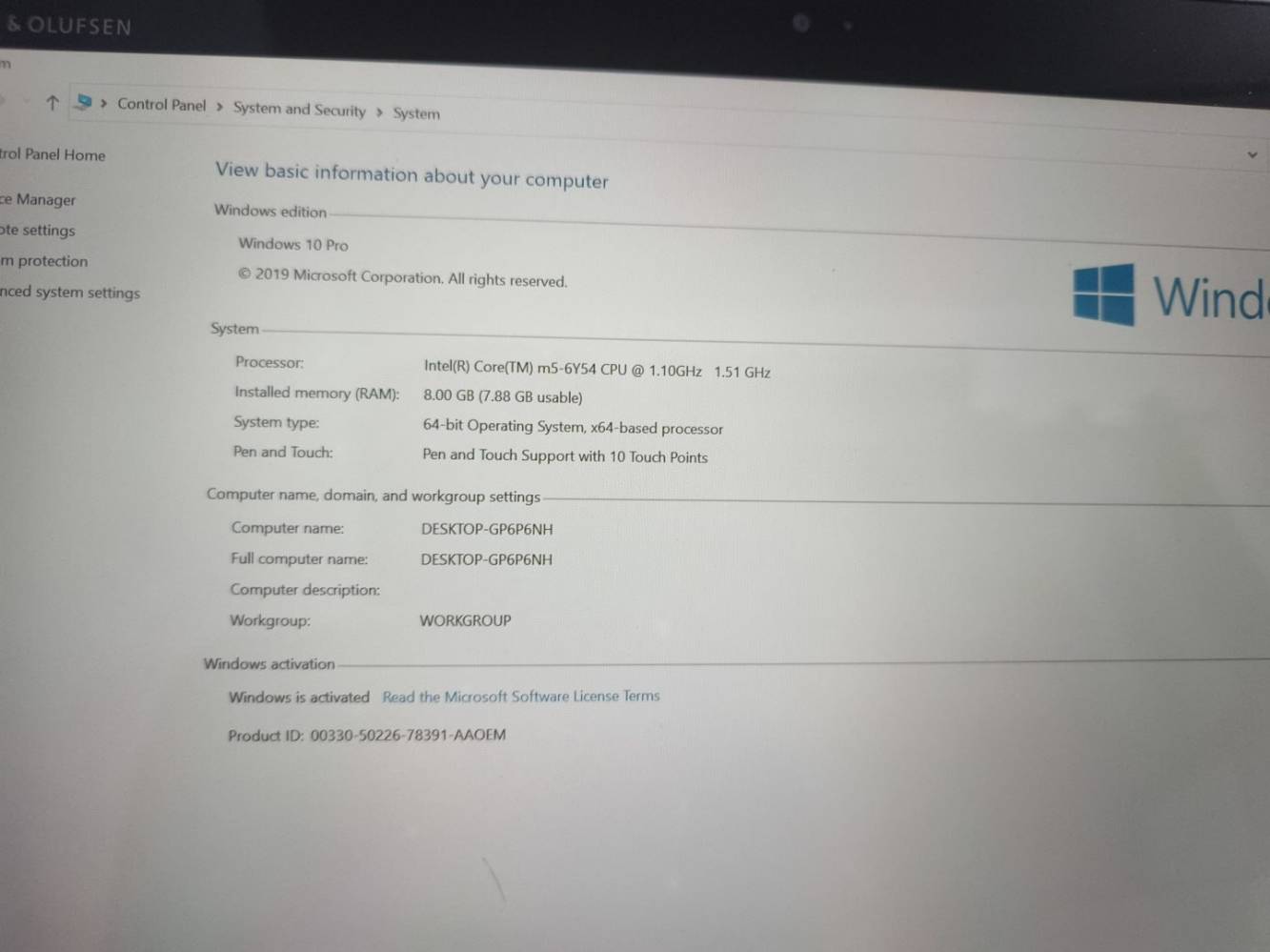 HP Elite x2 ١٠١٢ • شاشة لمس • رام ٨