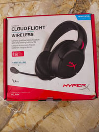 سماعة HYPERX Wireless Open Box كامل ملحقات نضيفة جداً استعمال بسيط الس...