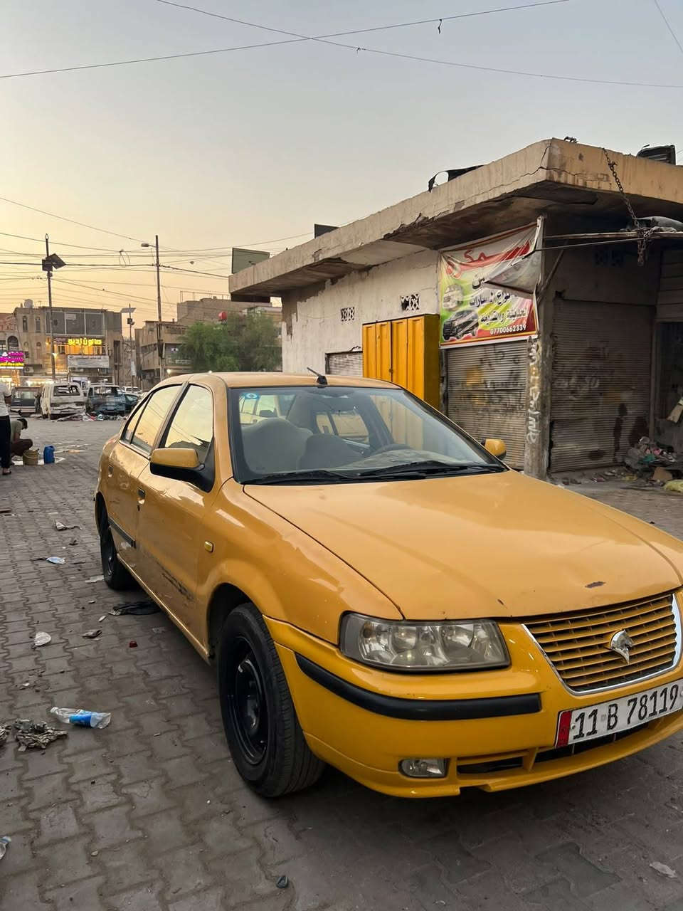 سلام عليكم سمند موديل ٢٠١٢ رقم نكليزي بغداد بسمنه مصفره هيه و غرامه سنويه جديده تخم تاير جديد تبريد ثلج 🥶 بطنه جديد بلادي مكينه و كير جدد كهربايات كله جدد مكان بغداد مدينه الصدر شارع جوادر سعر 28 رقم الهاتف ***********
