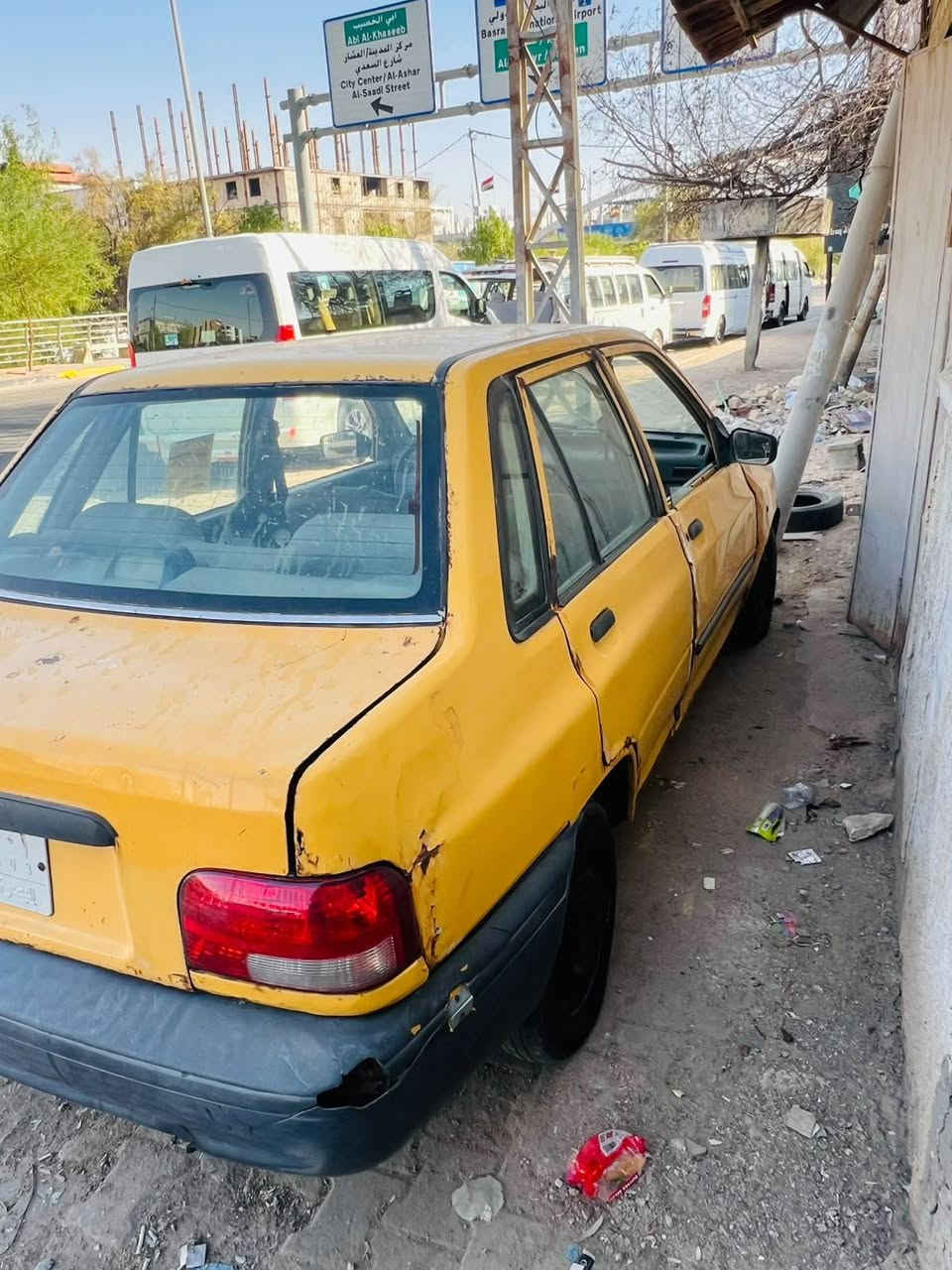 السلام عليكم ورحمة الله وبركاته
سايبا موديل ١١ للبيع

سيارة جاهزه وشغاله

راعيها بمنطقة ابو اخضيب

ما اندله

مكاني بصره عشار قرب جسر

ت ***********

السعر ٨ وبيها مجال للطيبين
